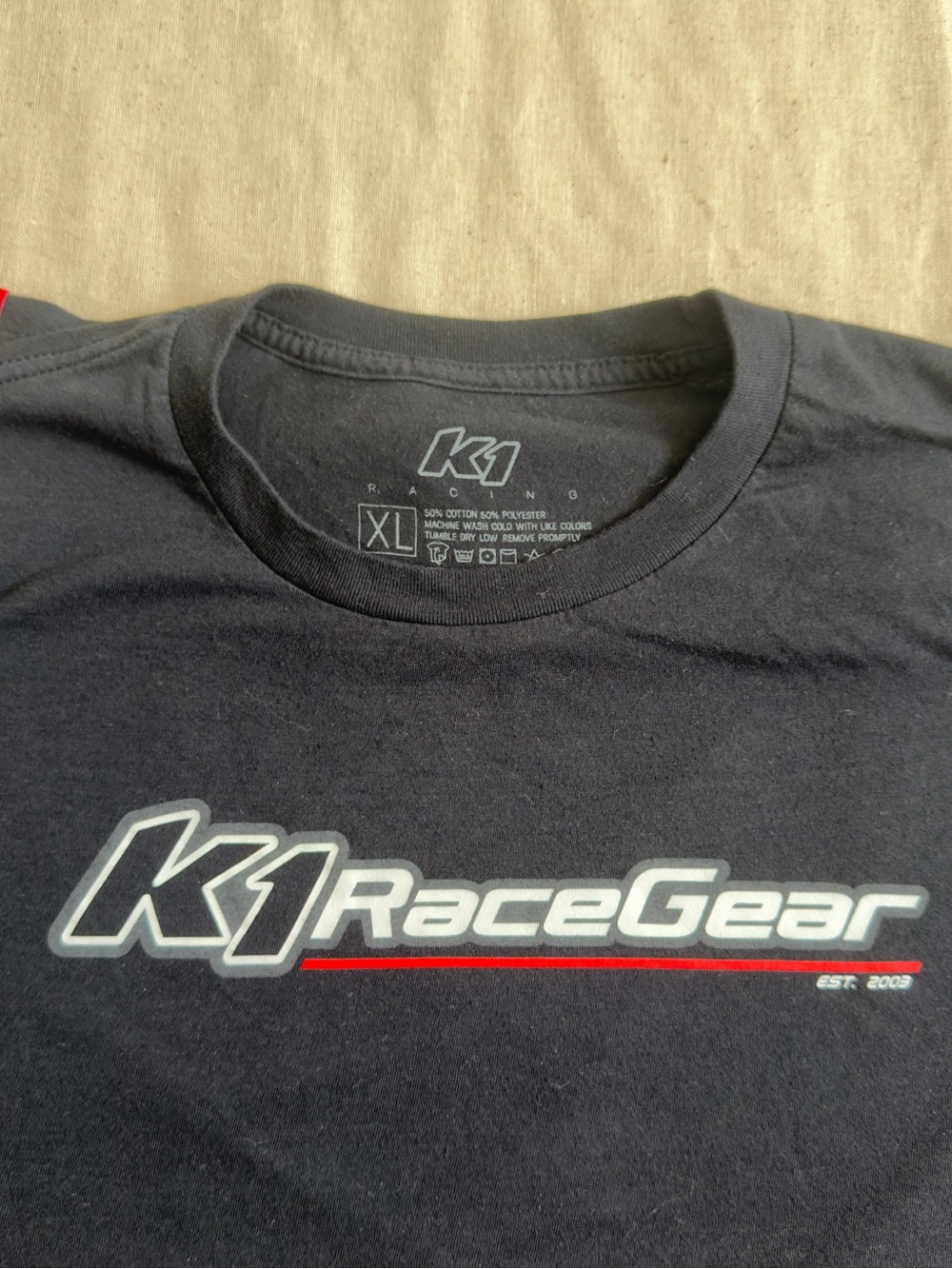 Men's Black Logo Tee